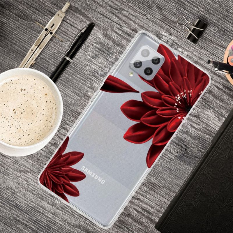 Hoesje voor Samsung Galaxy A42 5G Wilde Bloemen