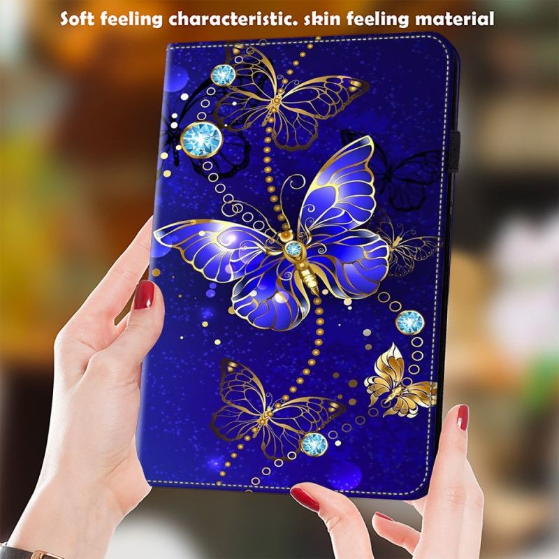 Cover Voor Samsung Galaxy Tab S9 Diamantvlinders