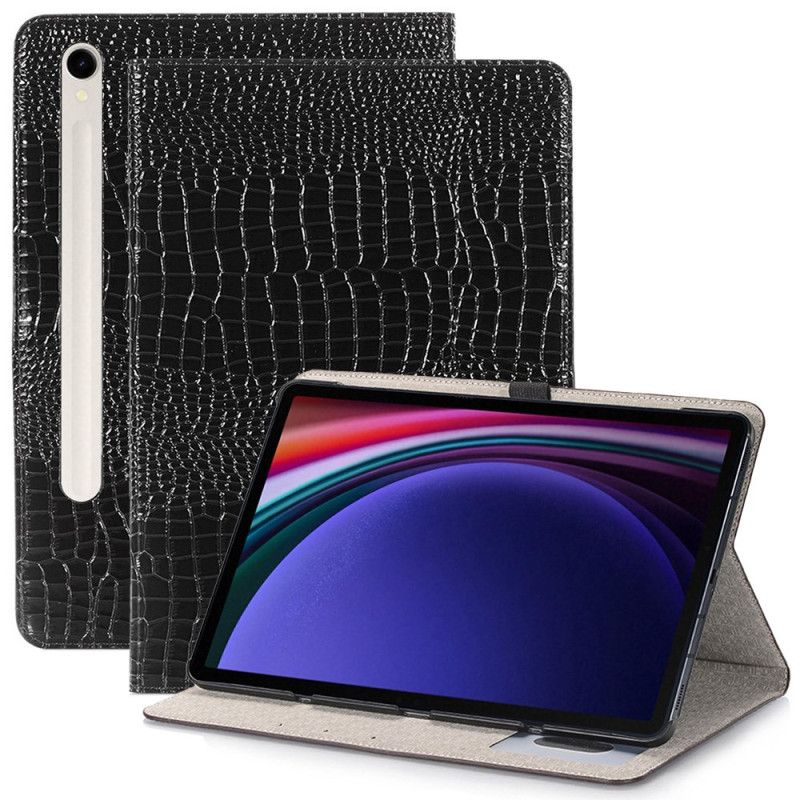 Cover Voor Samsung Galaxy Tab S9 Krokodilstijl