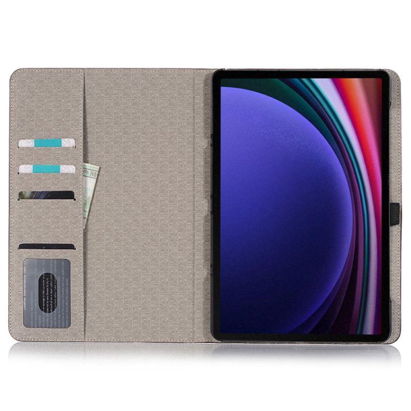 Cover Voor Samsung Galaxy Tab S9 Krokodilstijl