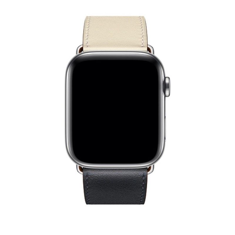 Apple Horlogeband 44/42 Mm Leer Levendige Kleuren