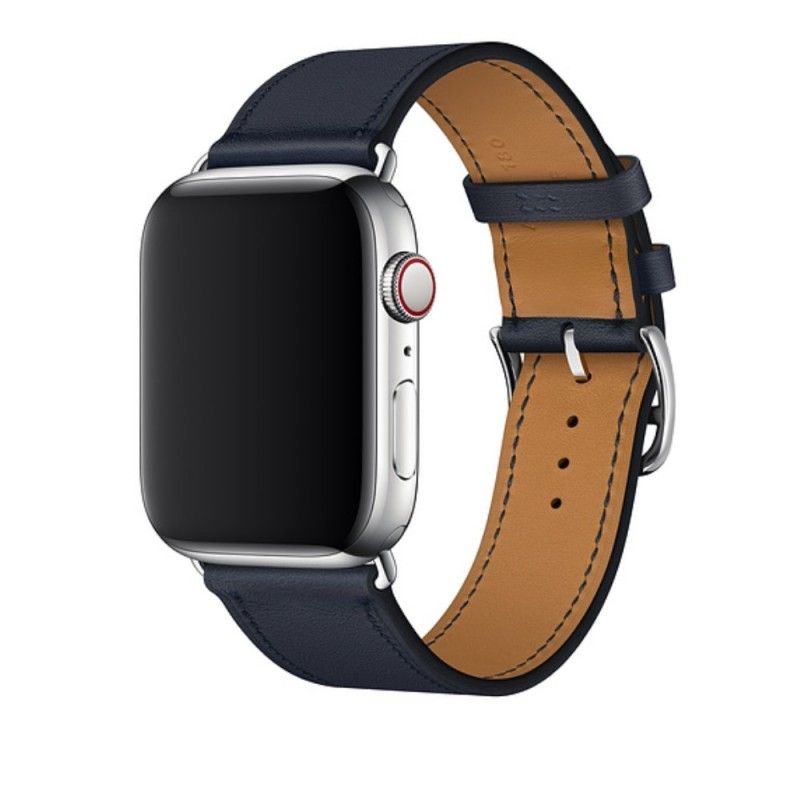 Apple Horlogeband 44/42 Mm Leer Levendige Kleuren