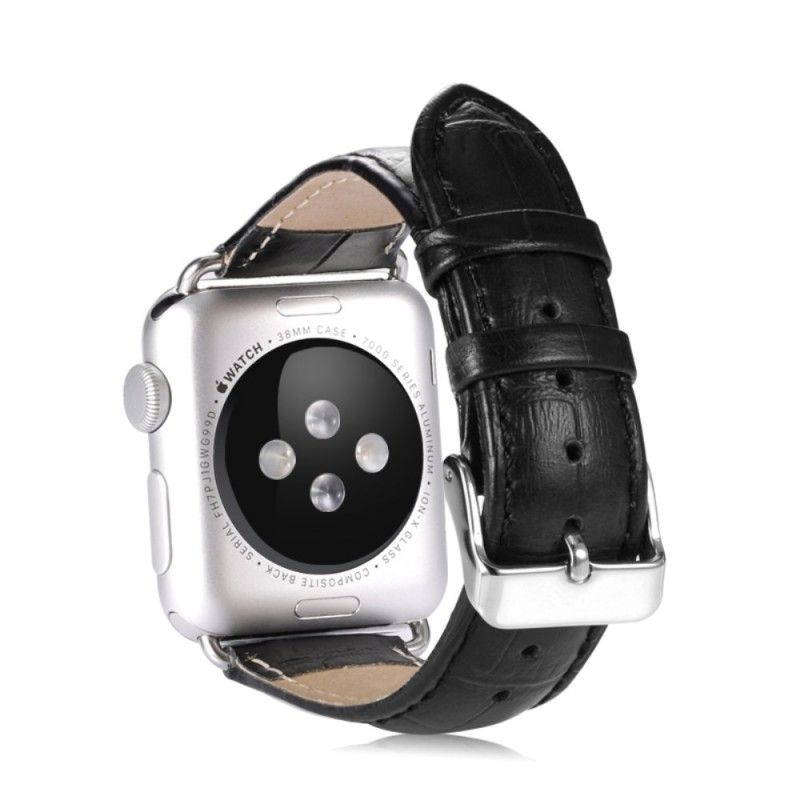 Apple Watch 42 Mm Lederen Band - Krokodillenleer