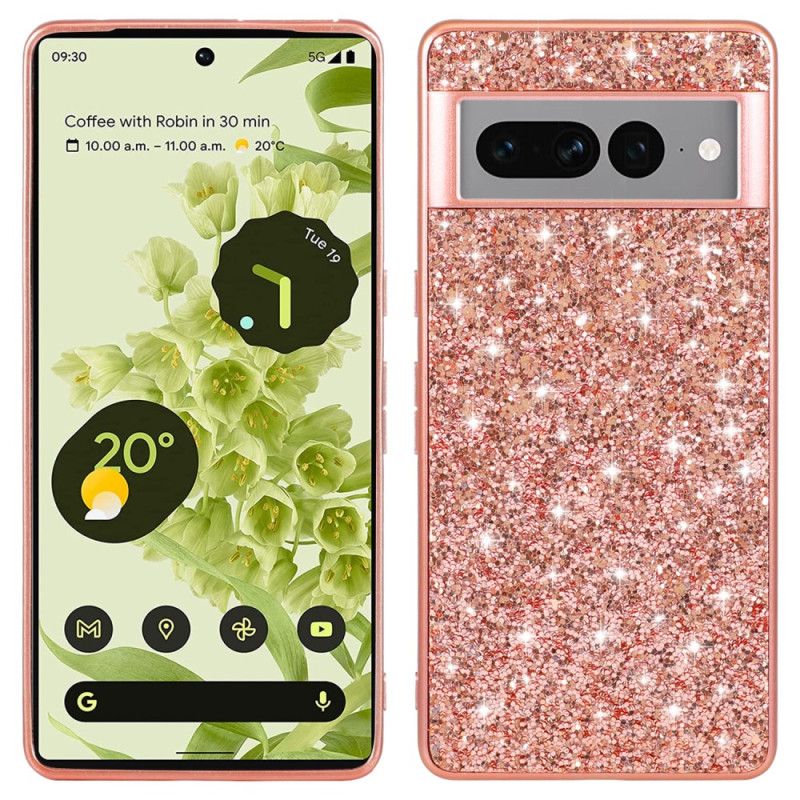 Case Hoesje Google Pixel 8 Pro Telefoonhoesje Glitters