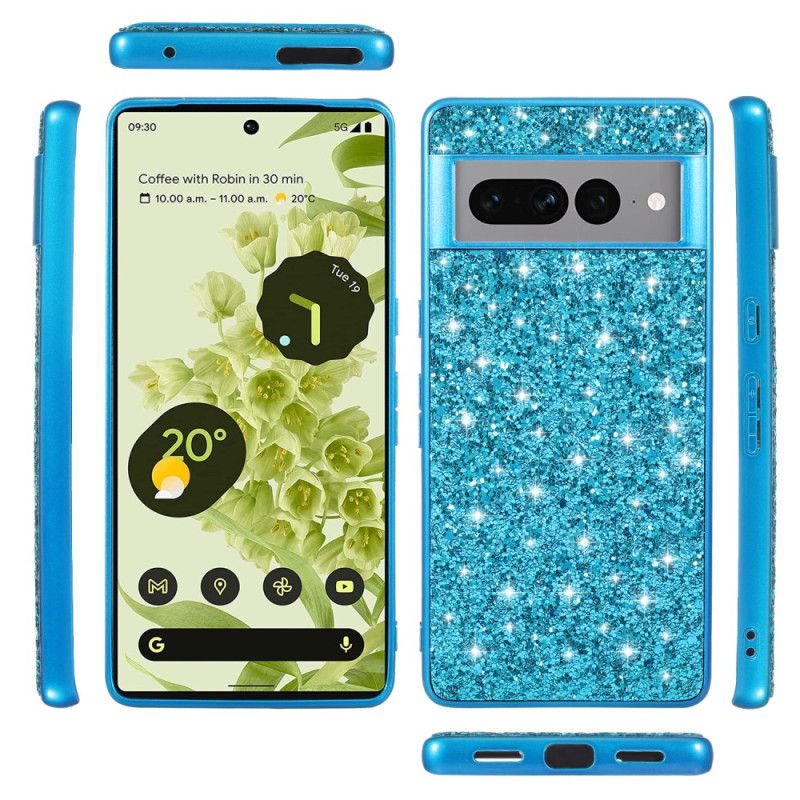 Case Hoesje Google Pixel 8 Pro Telefoonhoesje Glitters