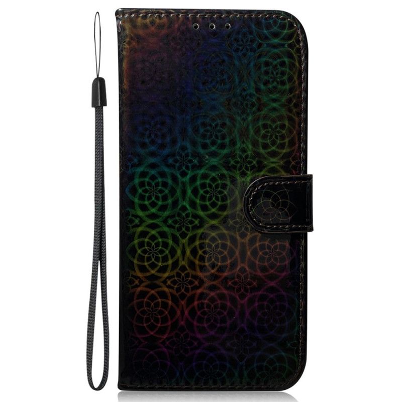 Leren Hoesje Google Pixel 8 Pro Disco Met Bandjes