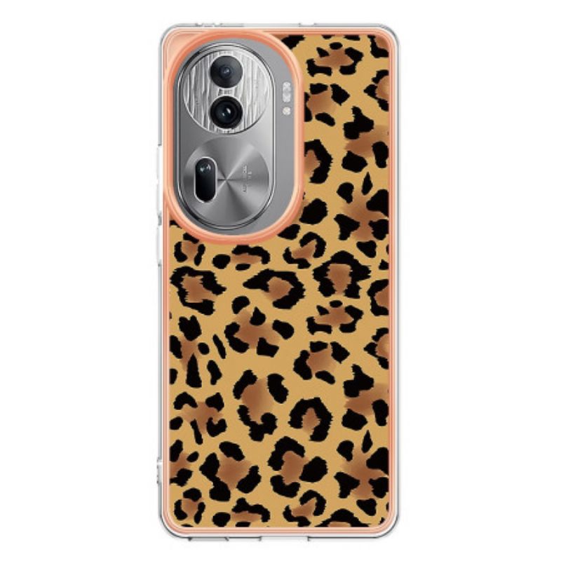 Case Hoesje Oppo Reno 11 Pro 5g Telefoonhoesje Luipaardpatroon