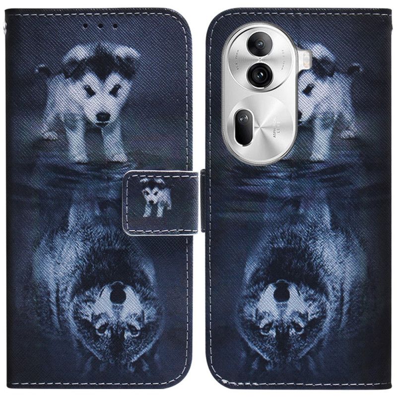 Folio-hoesje Oppo Reno 11 Pro 5g Puppydroom