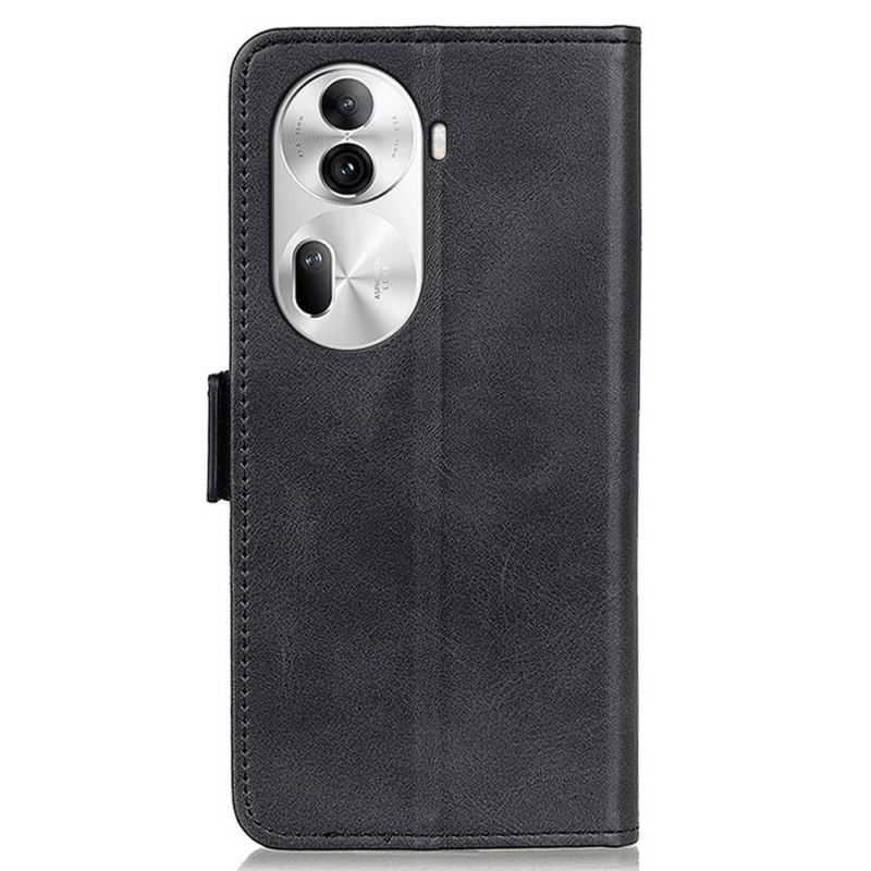 Folio-hoesje Oppo Reno 11 Pro 5g Telefoonhoesje Dubbele Sluiting