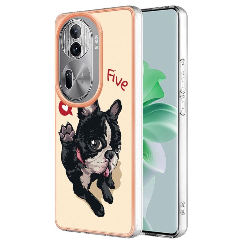 Hoesje Oppo Reno 11 Pro 5g Hond Geef Me Vijf