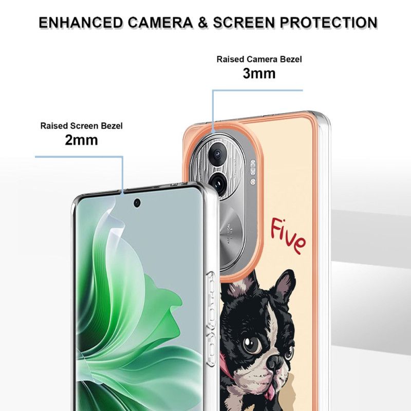 Hoesje Oppo Reno 11 Pro 5g Hond Geef Me Vijf