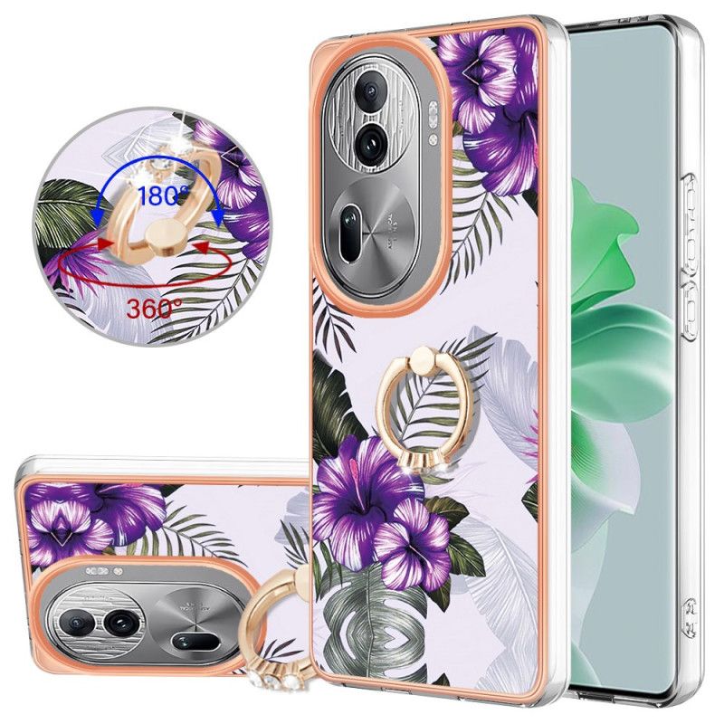 Hoesje Oppo Reno 11 Pro 5g Marmeren Steunring