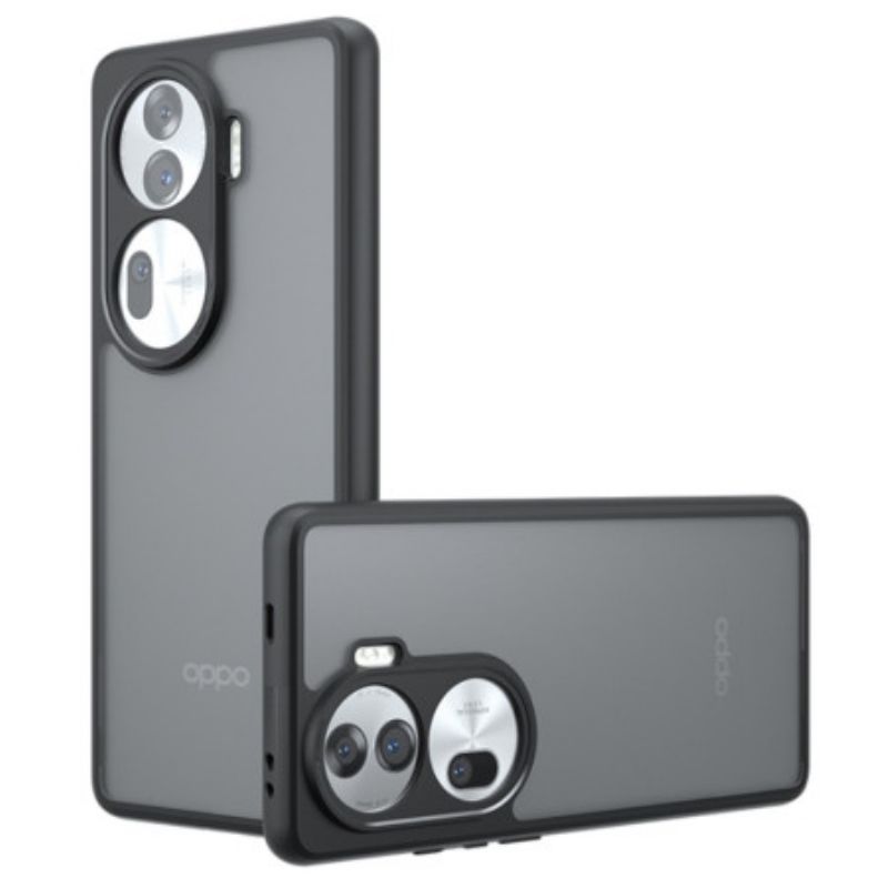 Hoesje Voor Oppo Reno 11 Pro 5g Zwart Transparant