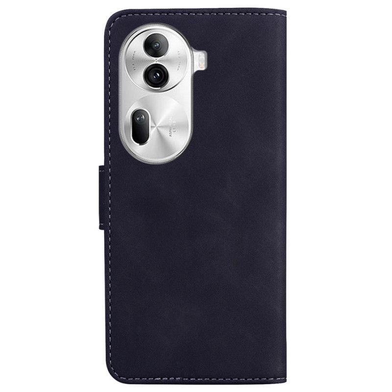 Leren Hoesje Oppo Reno 11 Pro 5g Vlinder Bescherming Hoesje