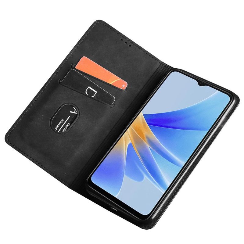 Folio-hoesje Oppo Reno 11f 5g Suède Stijl