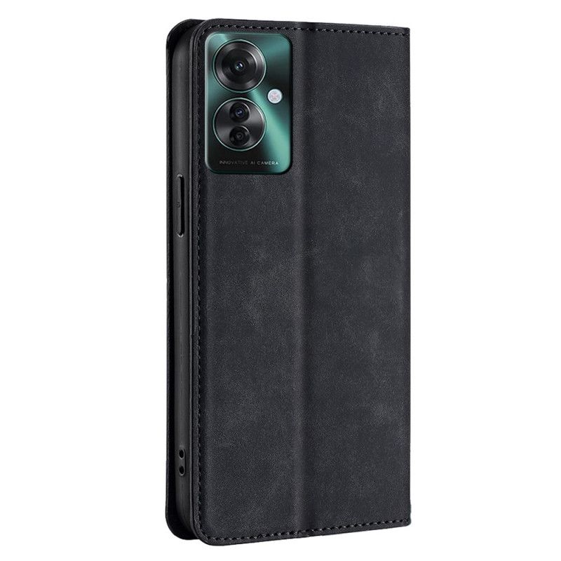 Folio-hoesje Oppo Reno 11f 5g Suède Stijl