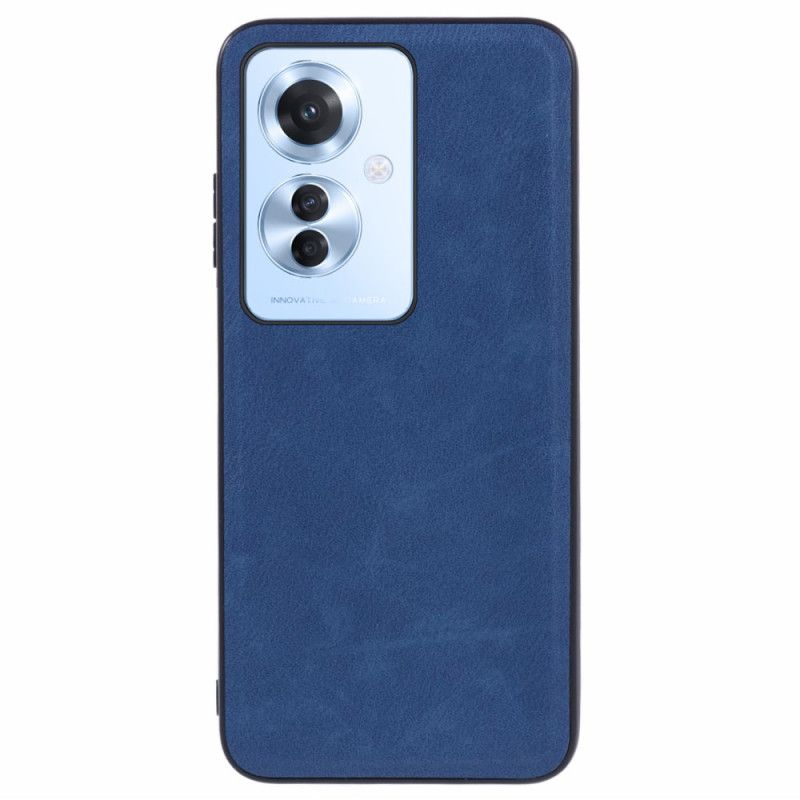 Hoesje Oppo Reno 11f 5g Retro Leertextuur