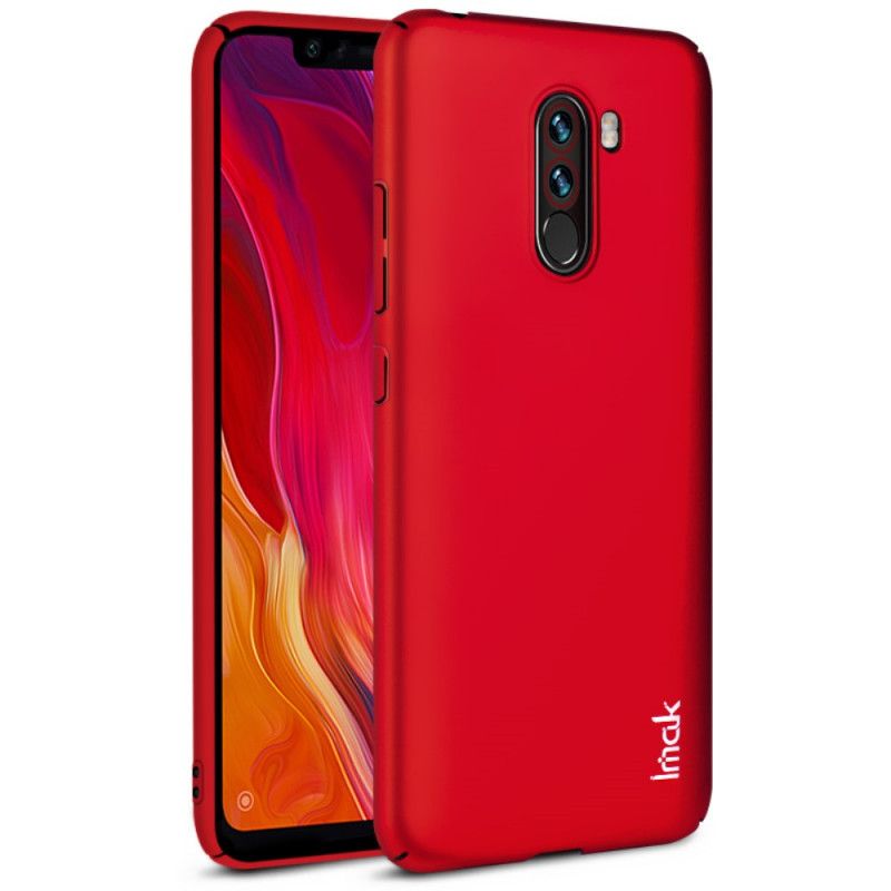 Hoesje Xiaomi Pocophone F1 Rood Zijde Serie