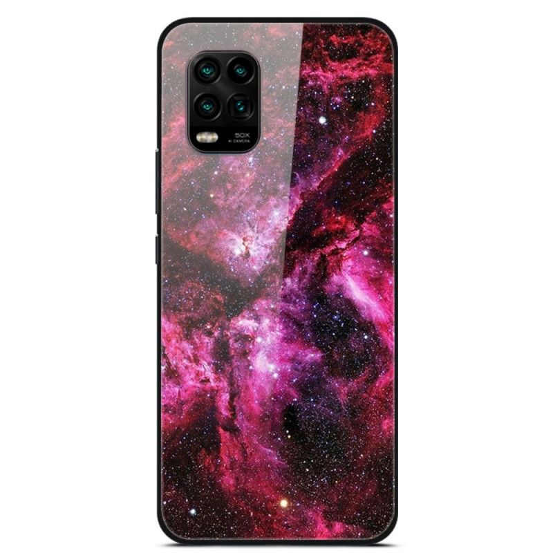 Case Hoesje Xiaomi Mi 10 Lite Telefoonhoesje Bloemenfee Gehard Glas