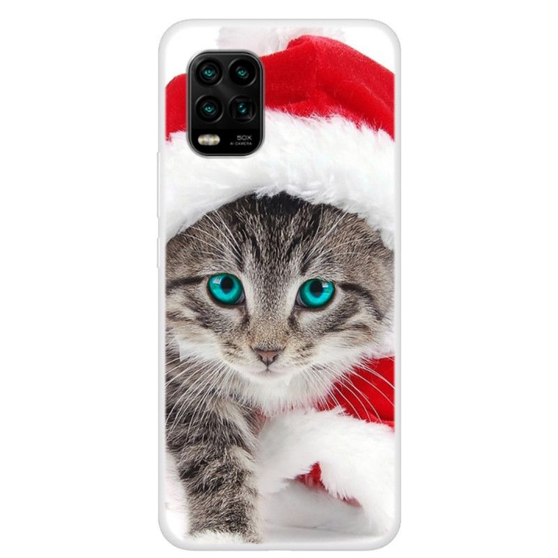 Cover Hoesje Xiaomi Mi 10 Lite Telefoonhoesje Kerstkat