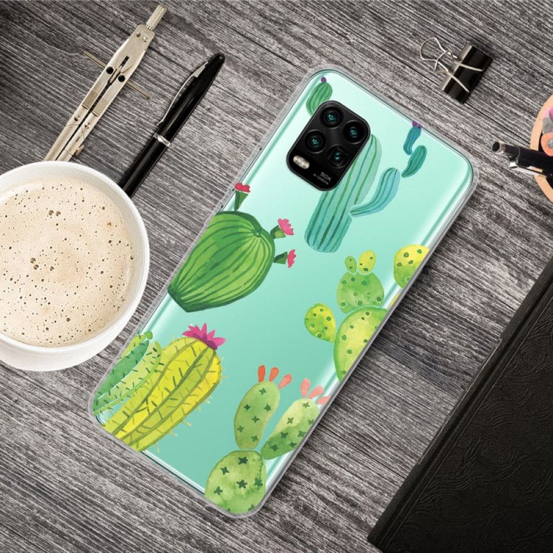 Hoesje voor Xiaomi Mi 10 Lite Aquarel Cactus