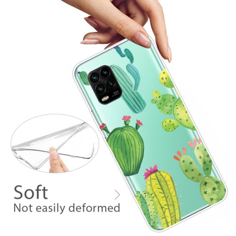 Hoesje voor Xiaomi Mi 10 Lite Aquarel Cactus