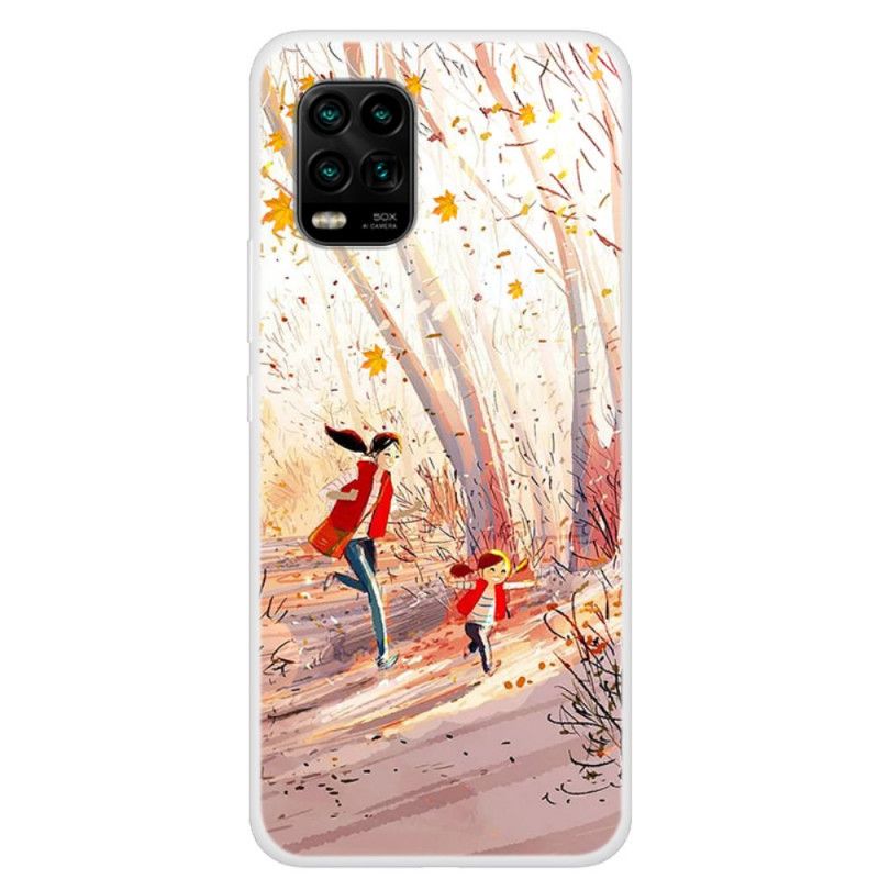 Hoesje Xiaomi Mi 10 Lite Herfstlandschap