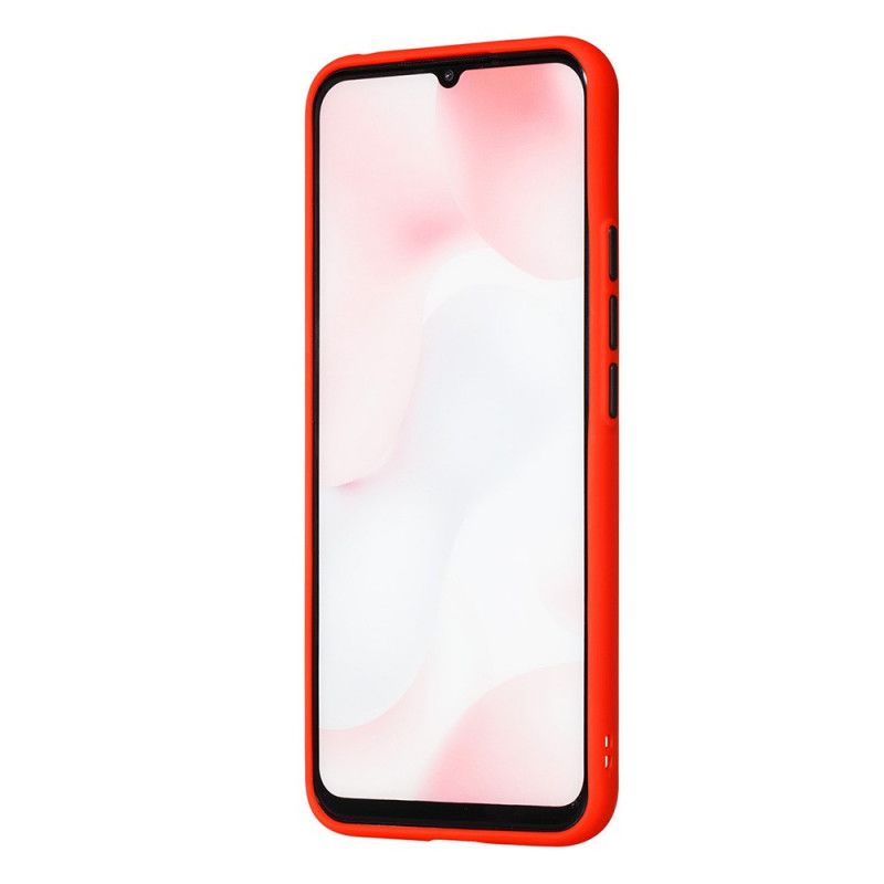 Hoesje Xiaomi Mi 10 Lite Wit Zwart Matte Hybride