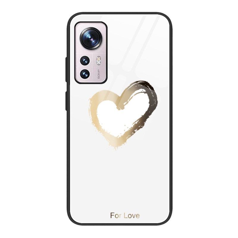 Hoesje voor Xiaomi 12 / 12X Hart Van Gehard Glas