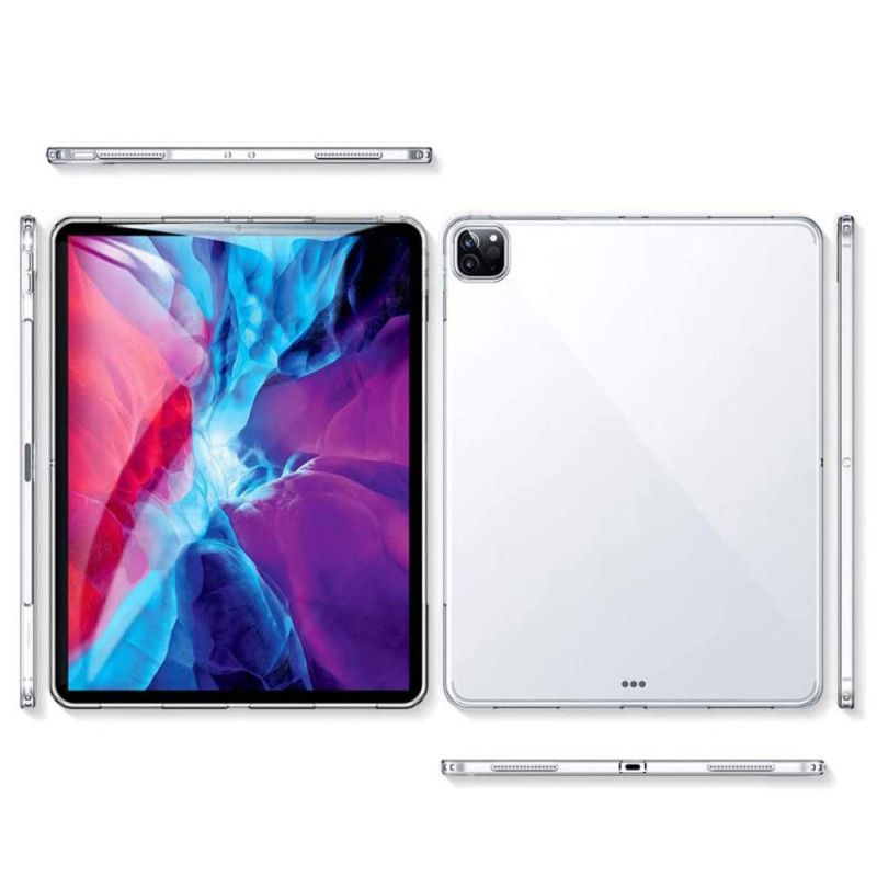 Hoesje iPad Pro 12.9" (2018) (2020) Absorberend En Transparant