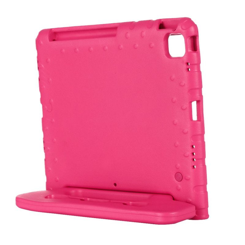 Hoesje iPad Pro 12.9" (2018) (2020) Lichtblauw Roze Eva-Schuim