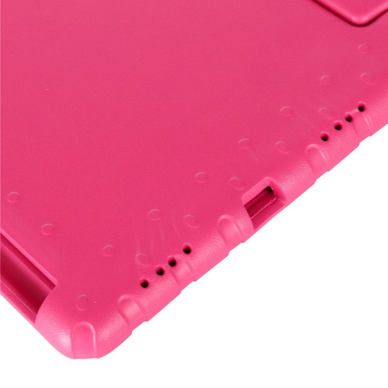 Hoesje iPad Pro 12.9" (2018) (2020) Lichtblauw Roze Eva-Schuim