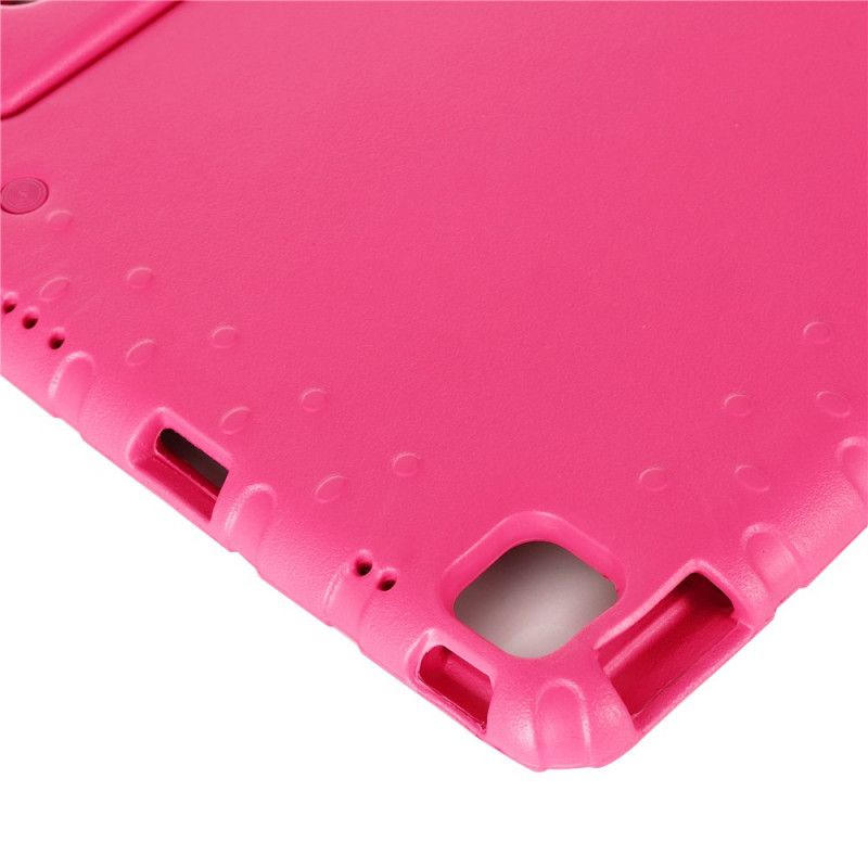 Hoesje iPad Pro 12.9" (2018) (2020) Lichtblauw Roze Eva-Schuim