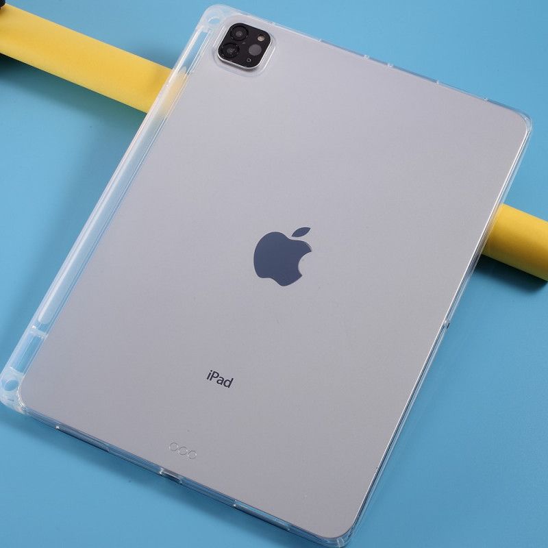 Hoesje iPad Pro 12.9" (2018) (2020) Transparante Potloodhouder