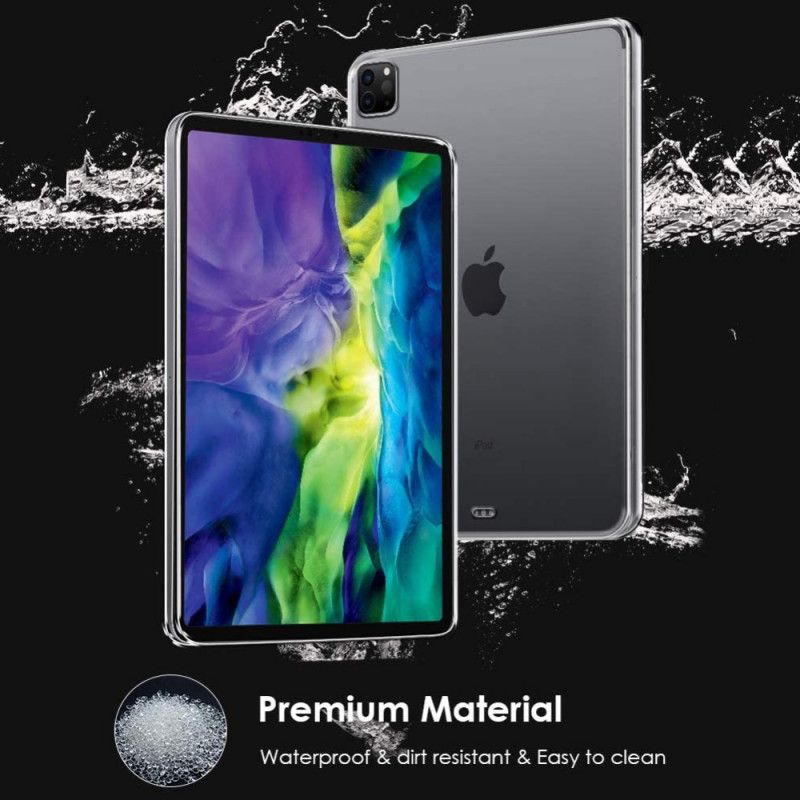 Hoesje iPad Pro 12.9" (2018) (2020) Transparante Siliconen