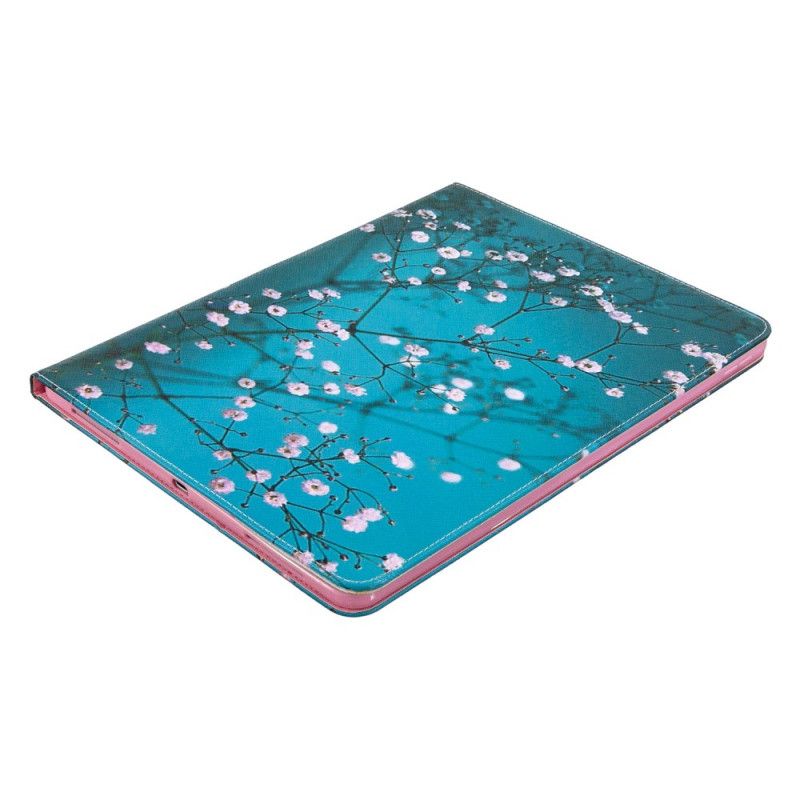 Leren Hoesje voor iPad Pro 12.9" (2018) (2020) Sakura Boom Print Patroon