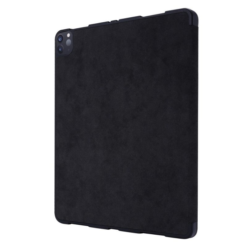 Smart Case iPad Pro 12.9" (2018) (2020) Grijs Zwart Origami-Stijl