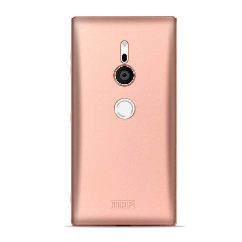 Hoesje Sony Xperia XZ2 Goud Rood Mofi