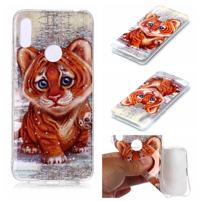 Cover Hoesje Huawei Y7 2019 Telefoonhoesje Babytijger