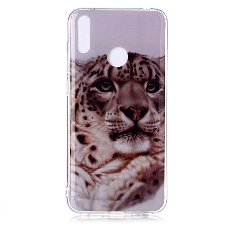 Cover Hoesje Huawei Y7 2019 Telefoonhoesje Koninklijke Tijger