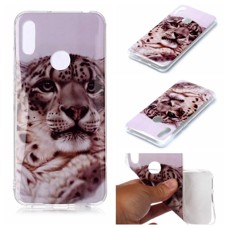 Cover Hoesje Huawei Y7 2019 Telefoonhoesje Koninklijke Tijger