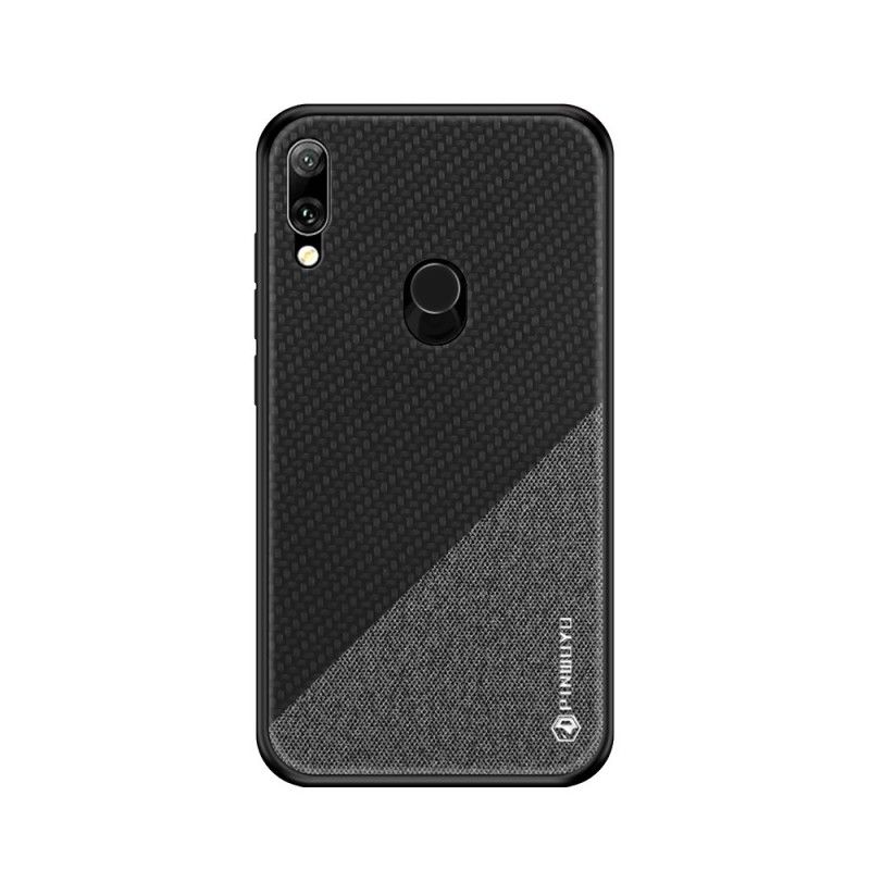 Hoesje Huawei Y7 2019 Geel Zwart Pinwuyo Eer-Serie