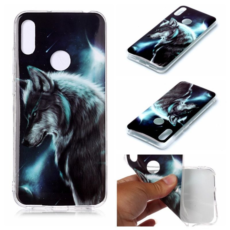 Hoesje Huawei Y7 2019 Koninklijke Wolf