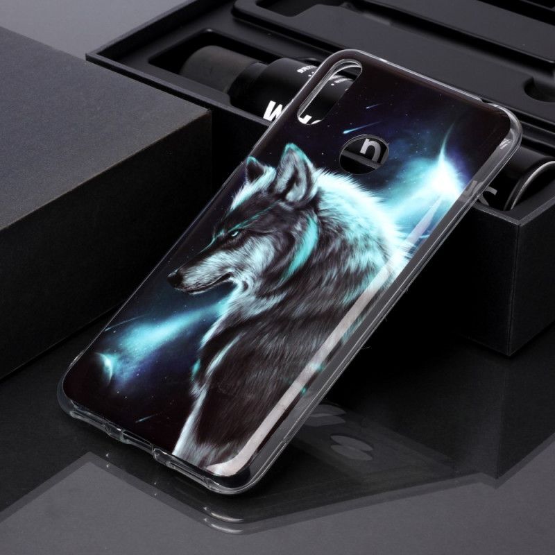 Hoesje Huawei Y7 2019 Koninklijke Wolf