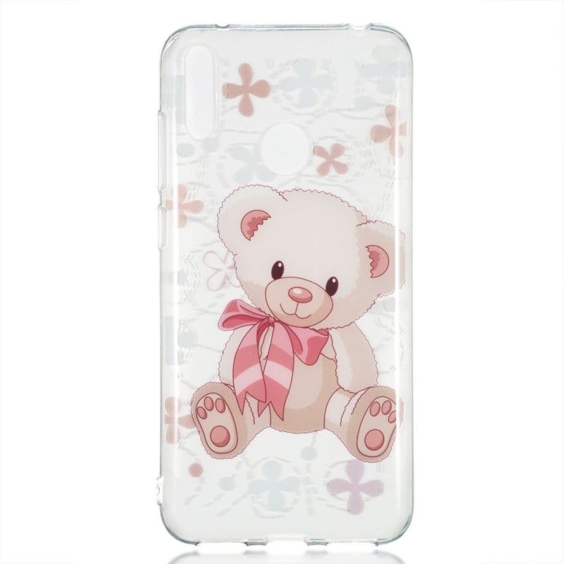 Hoesje voor Huawei Y7 2019 Mooie Teddybeer