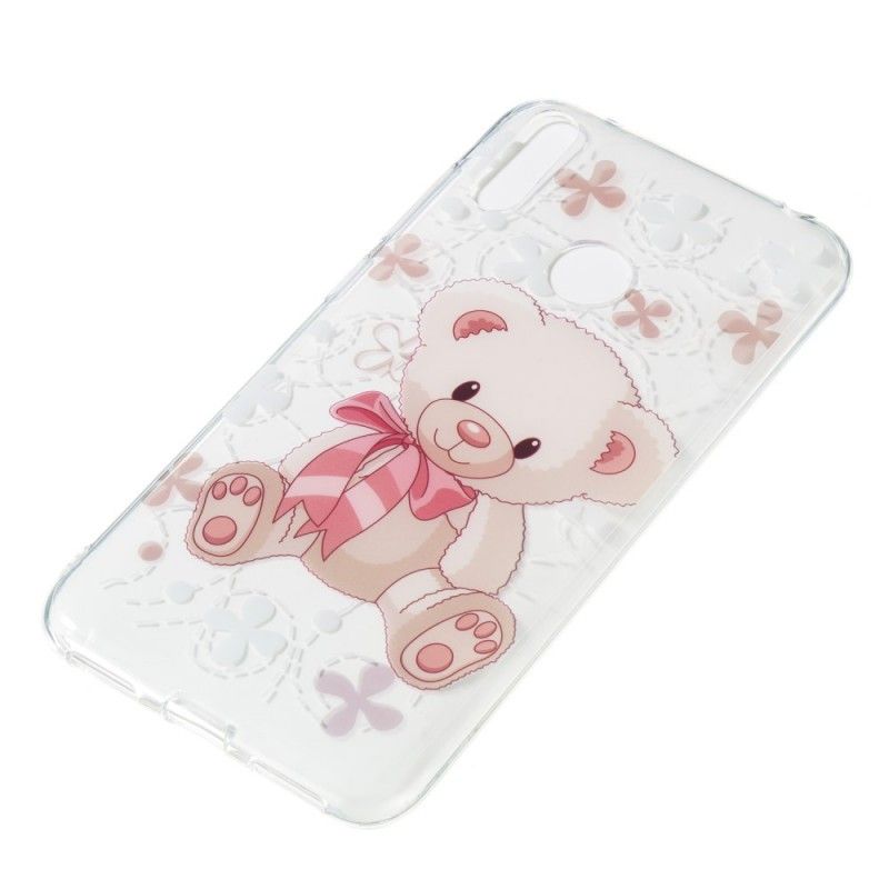 Hoesje voor Huawei Y7 2019 Mooie Teddybeer