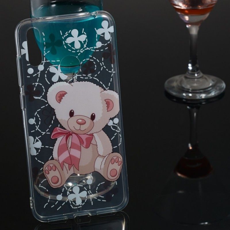 Hoesje voor Huawei Y7 2019 Mooie Teddybeer