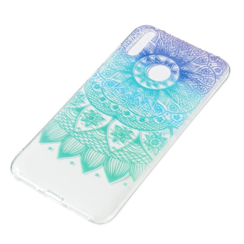 Hoesje voor Huawei Y7 2019 Transparant Gekleurde Mandala