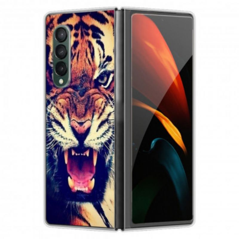 Hoesje Samsung Galaxy Z Fold 3 5g Katachtig Hoofd