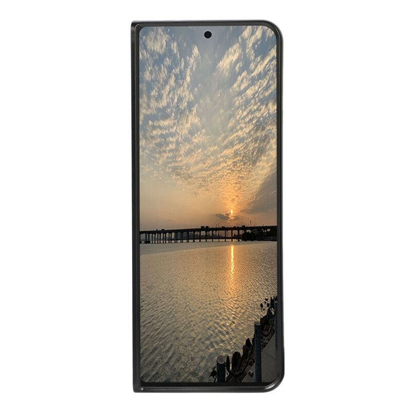 Hoesje Voor Samsung Galaxy Z Fold 3 5g Kunstleer